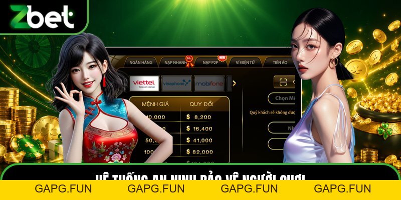 Nạp Tiền ZBET - Hướng Dẫn Các Bước Chi Tiết Toàn Tập - GAPG.FUN